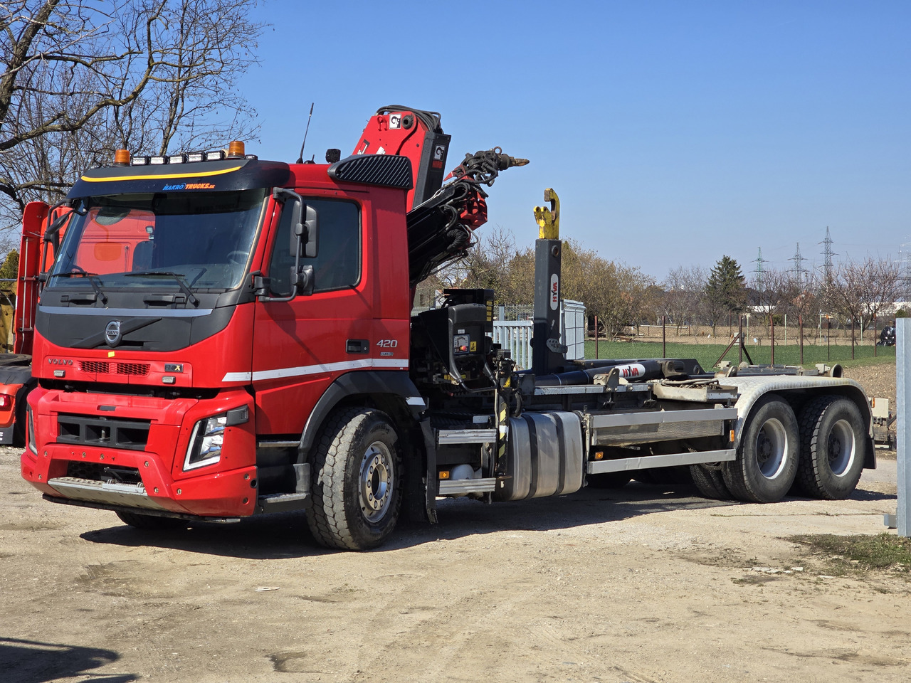 VOLVO FMX 420 6X4 / HIAB 144B-hiduo / hook - Krokbil, Kranbil: bilde 2 VOLVO FMX 420 6X4 / HIAB 144B-hiduo / hook - Krokbil, Kranbil: bilde 2