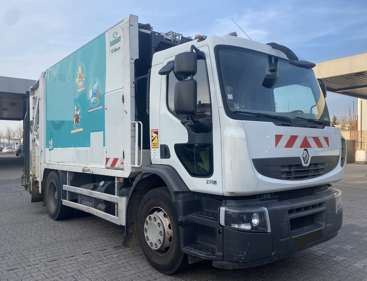 Renault Premium DXi Müllwagen Garbage Truck Euro5 New Model - Søppelbil: bilde 1 Renault Premium DXi Müllwagen Garbage Truck Euro5 New Model - Søppelbil: bilde 1