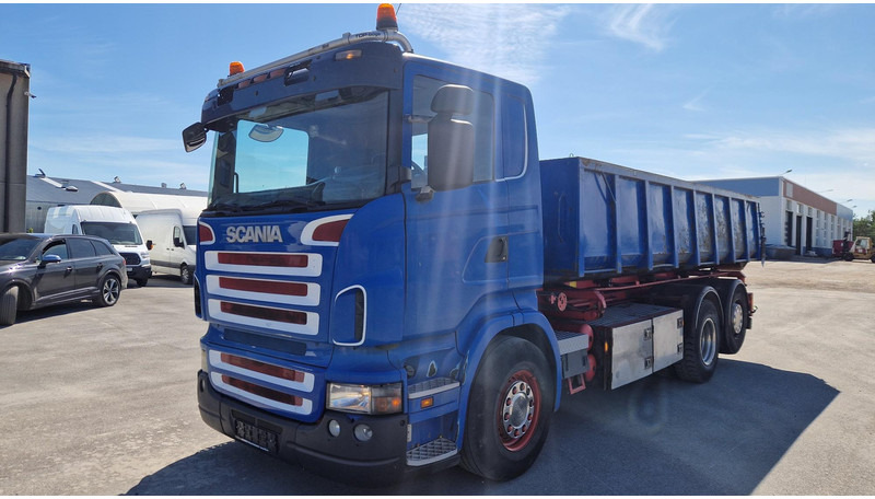 Scania R340 6X2*4 + Container - Lastebil med kabelsystem: bilde 1 Scania R340 6X2*4 + Container - Lastebil med kabelsystem: bilde 1