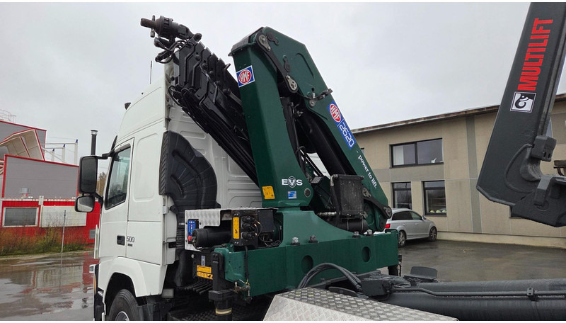 Krokbil, Kranbil Volvo FM500 8X4*4 HMF 2620K6: bilde 14