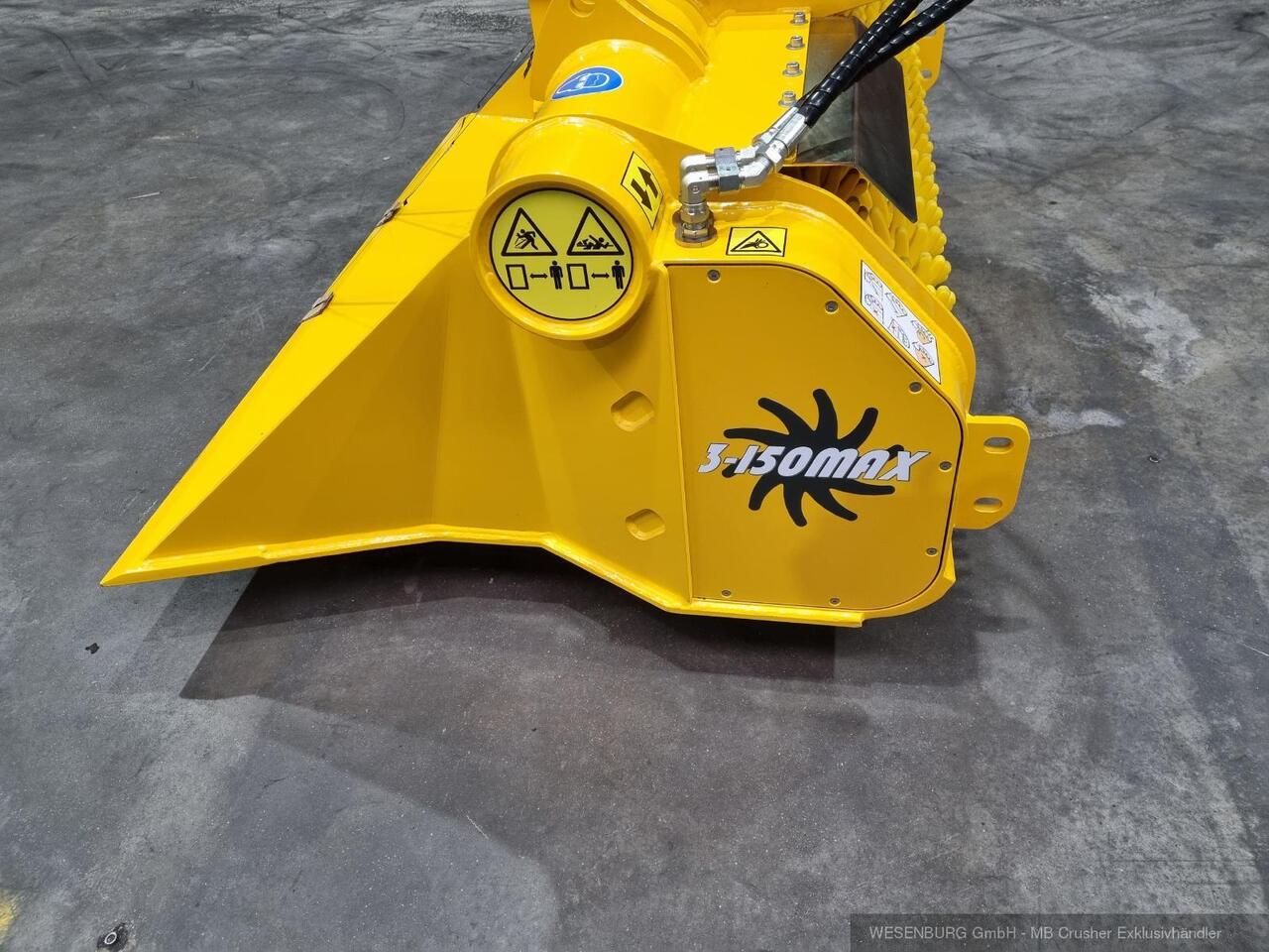 GYRUstar 3-150 Max Sieblöffel, Separator Gyru-Star 3-150MAX für Bagger 7 - 10 t - Sorteringsskuffe for Gravemaskin: bilde 3 GYRUstar 3-150 Max Sieblöffel, Separator Gyru-Star 3-150MAX für Bagger 7 - 10 t - Sorteringsskuffe for Gravemaskin: bilde 3