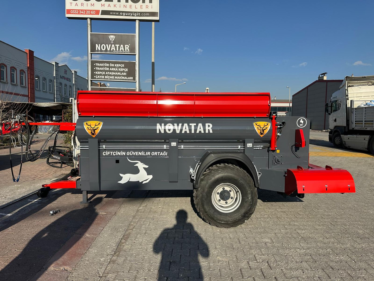 Novatar MANURE SPREADER FOR TREES AND GREENHOUSE - Husdyrgjødselspreder: bilde 4 Novatar MANURE SPREADER FOR TREES AND GREENHOUSE - Husdyrgjødselspreder: bilde 4