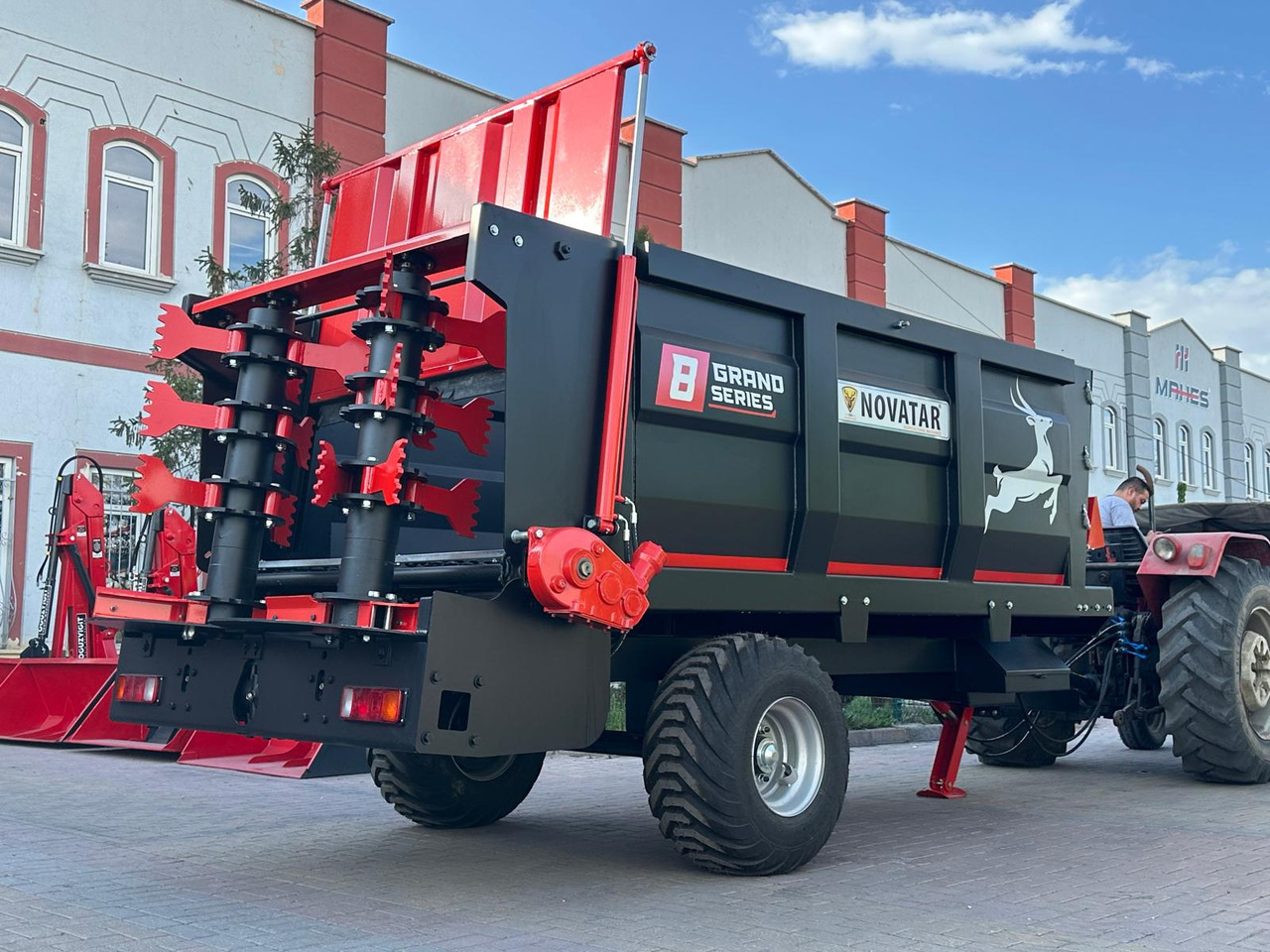 Novatar Manure Spreader 6 m3 - Husdyrgjødselspreder: bilde 3 Novatar Manure Spreader 6 m3 - Husdyrgjødselspreder: bilde 3