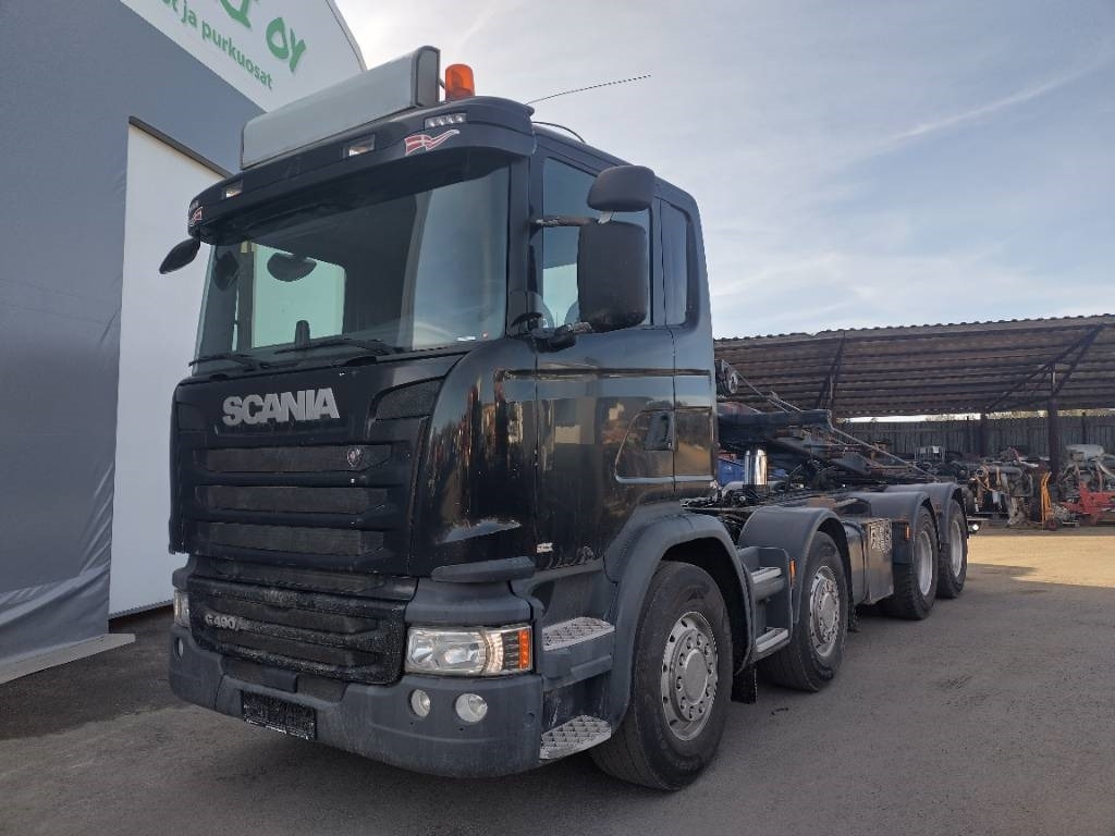 Scania R490 8x4 vaijerilaite,Euro6 - Liftdumper lastebil: bilde 1 Scania R490 8x4 vaijerilaite,Euro6 - Liftdumper lastebil: bilde 1