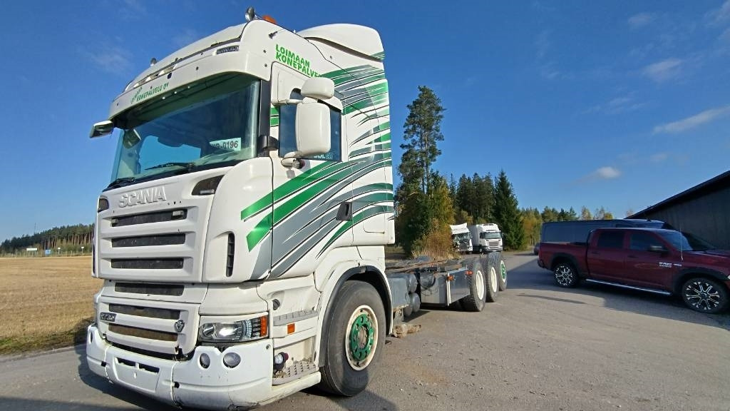 Scania R500 8x4 ilmajousi alusta  - Chassis lastebil: bilde 2 Scania R500 8x4 ilmajousi alusta  - Chassis lastebil: bilde 2