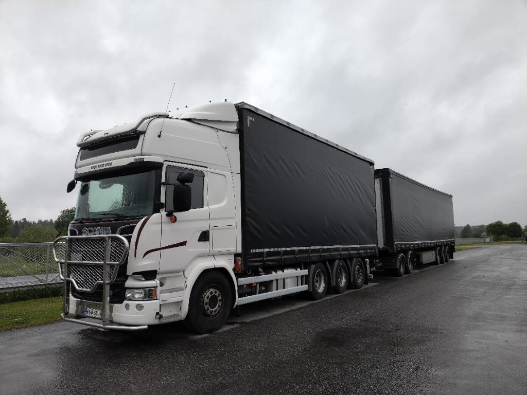 Scania R580 8x4 kapellilava+Dolly+kärry 76tn juna - Kapellbil: bilde 4 Scania R580 8x4 kapellilava+Dolly+kärry 76tn juna - Kapellbil: bilde 4