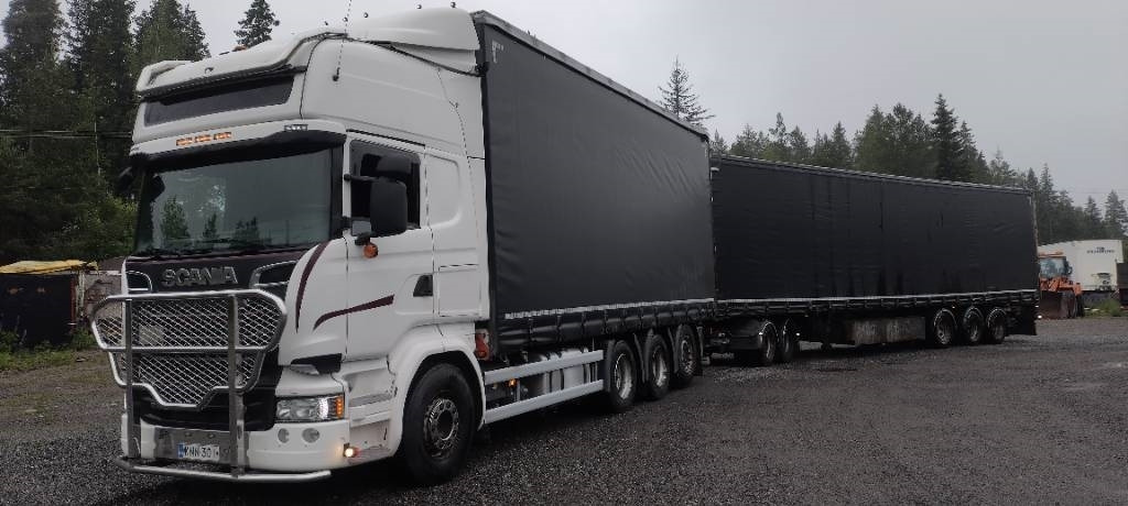 Scania R580 8x4 kapellilava+Dolly+kärry 76tn juna - Kapellbil: bilde 2 Scania R580 8x4 kapellilava+Dolly+kärry 76tn juna - Kapellbil: bilde 2