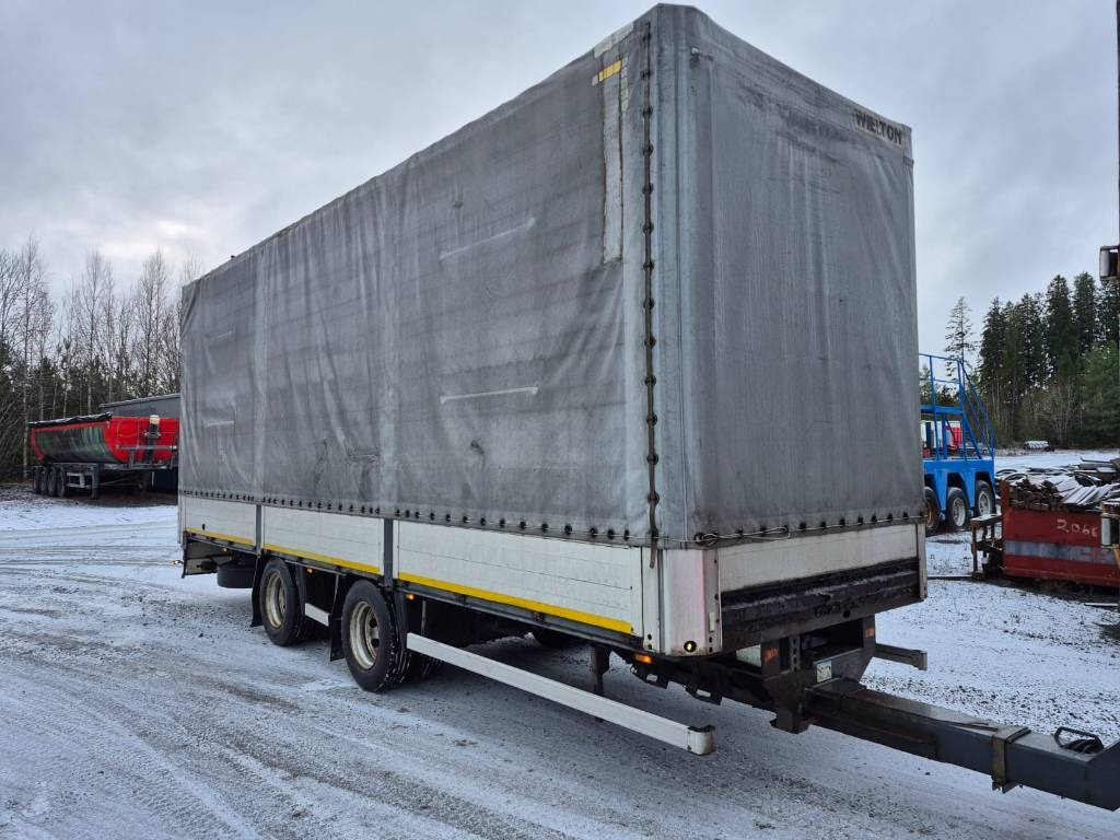 Wielton 2 keskiakseli vaunu - Planhenger/ Flathenger: bilde 1 Wielton 2 keskiakseli vaunu - Planhenger/ Flathenger: bilde 1