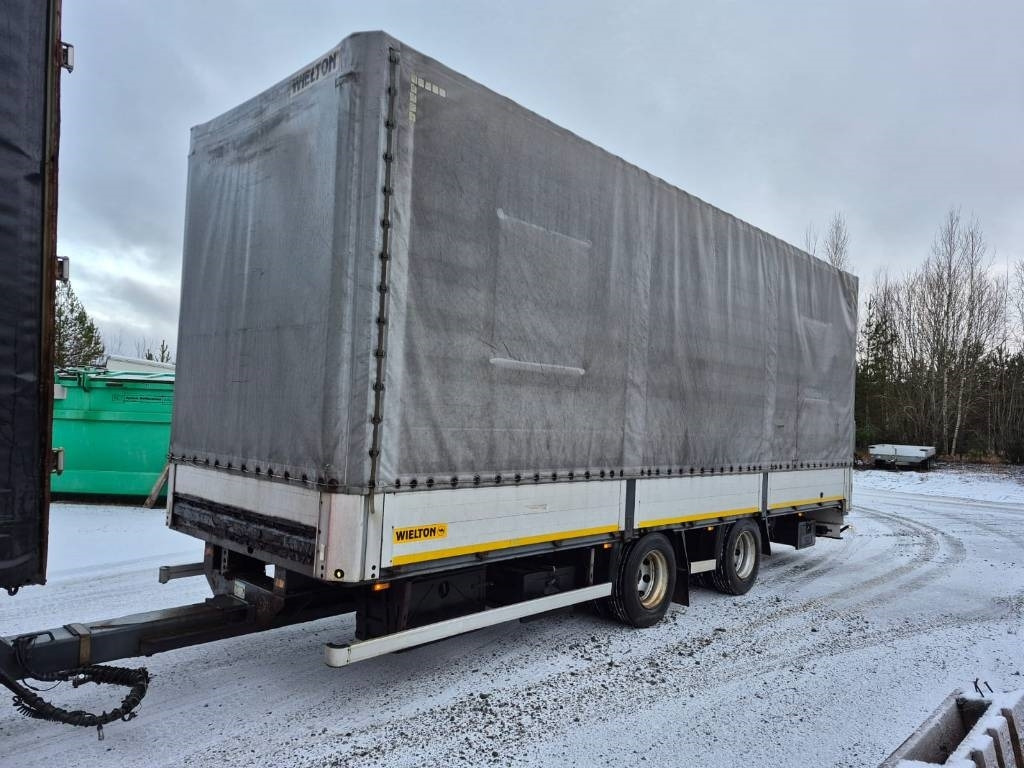 Wielton 2 keskiakseli vaunu - Planhenger/ Flathenger: bilde 2 Wielton 2 keskiakseli vaunu - Planhenger/ Flathenger: bilde 2
