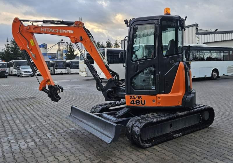 Hitachi ZX48U-5A CLR / 3 ŁYŻKI / SPROWADZONA / 2 300 MTH - Beltegraver: bilde 1 Hitachi ZX48U-5A CLR / 3 ŁYŻKI / SPROWADZONA / 2 300 MTH - Beltegraver: bilde 1