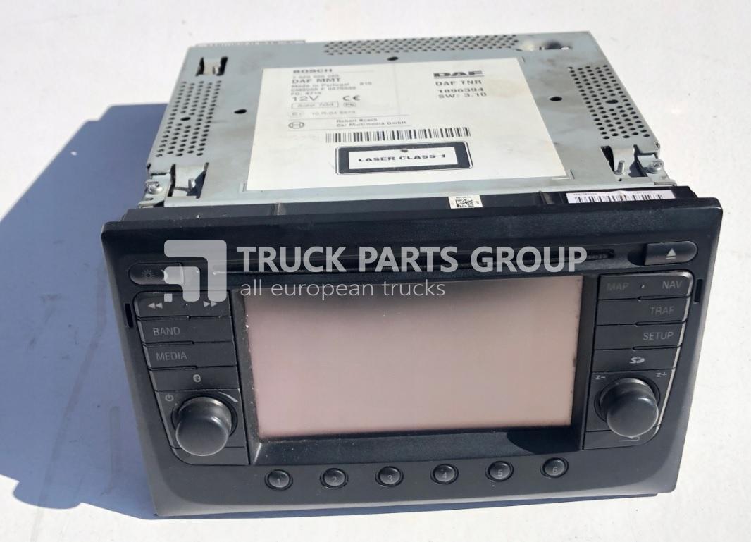 DAF 106 XF, XF, CF EURO6, EURO 6 emission NAVI, Navigation system, multimedia control, 2122191, 7620000099, 1896394, radio, DAF MMT, DAF TNR unit, by BOSCH 762000065, 2001191, 1801699, OHB teledata Gm - Navigasjonssystem for Lastebil: bilde 1 DAF 106 XF, XF, CF EURO6, EURO 6 emission NAVI, Navigation system, multimedia control, 2122191, 7620000099, 1896394, radio, DAF MMT, DAF TNR unit, by BOSCH 762000065, 2001191, 1801699, OHB teledata Gm - Navigasjonssystem for Lastebil: bilde 1