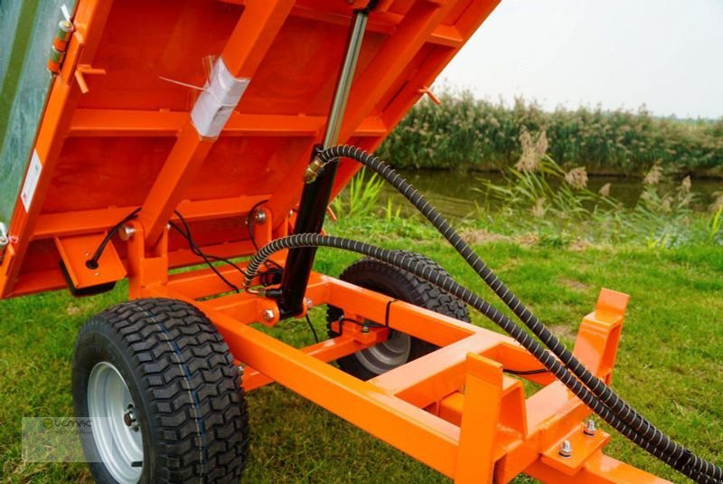 Ny Landbruk tippvogn Vemac Kippanhänger HK1000 1000kg 1to Kipper Anhänger Heckkipper Traktor: bilde 7