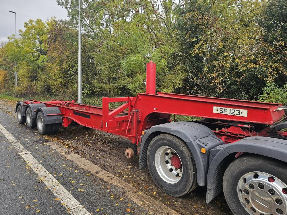 Jgc Tipping skelly - Container-transport/ Vekselflak semitrailer: bilde 1 Jgc Tipping skelly - Container-transport/ Vekselflak semitrailer: bilde 1