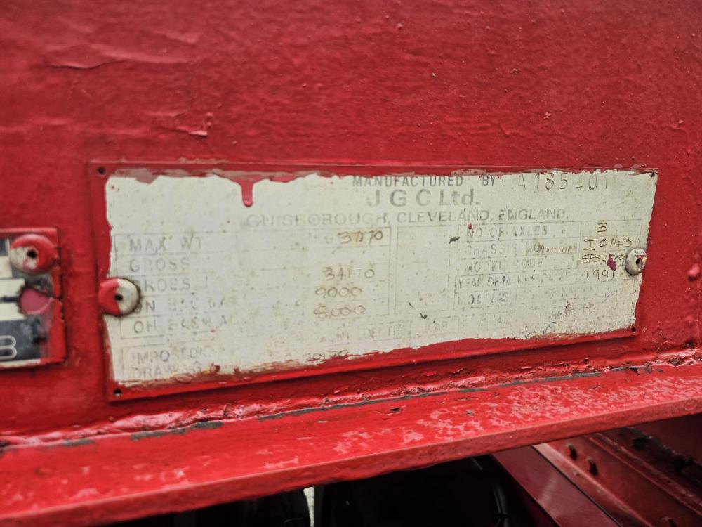 Jgc Tipping skelly - Container-transport/ Vekselflak semitrailer: bilde 2 Jgc Tipping skelly - Container-transport/ Vekselflak semitrailer: bilde 2