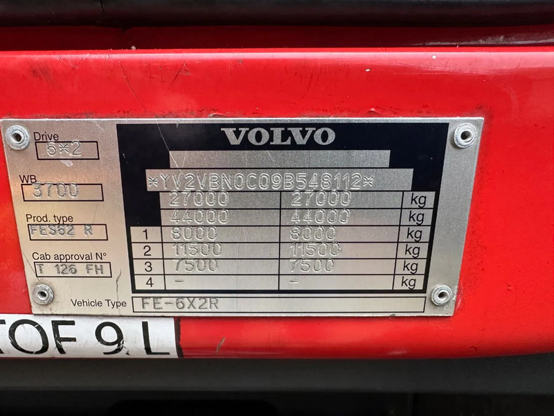 Volvo FE 320 / NL TRUCK / EURO 5 / HIAB MULTILIFT XR 21T / LIKE NEW!! / LOW KM!! / LIFT+STEER AXLE - Krokbil: bilde 5 Volvo FE 320 / NL TRUCK / EURO 5 / HIAB MULTILIFT XR 21T / LIKE NEW!! / LOW KM!! / LIFT+STEER AXLE - Krokbil: bilde 5