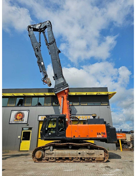 Hitachi ZX470LCH-3 High Reach Demolition Excavator - Knuseverk: bilde 1 Hitachi ZX470LCH-3 High Reach Demolition Excavator - Knuseverk: bilde 1