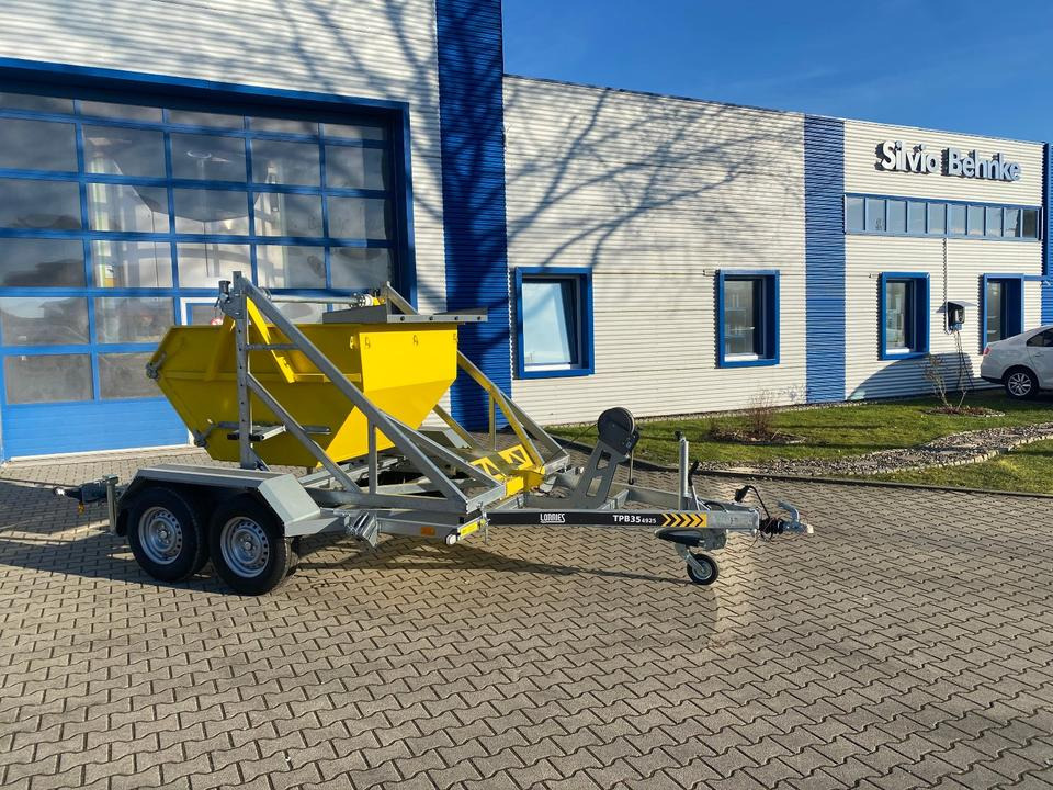 Lorries Kabelanhänger mit Baucontainer 3500KG *INKL.19% MWST*SOFORT VERFÜGBAR!* - Kabelhenger: bilde 1 Lorries Kabelanhänger mit Baucontainer 3500KG *INKL.19% MWST*SOFORT VERFÜGBAR!* - Kabelhenger: bilde 1