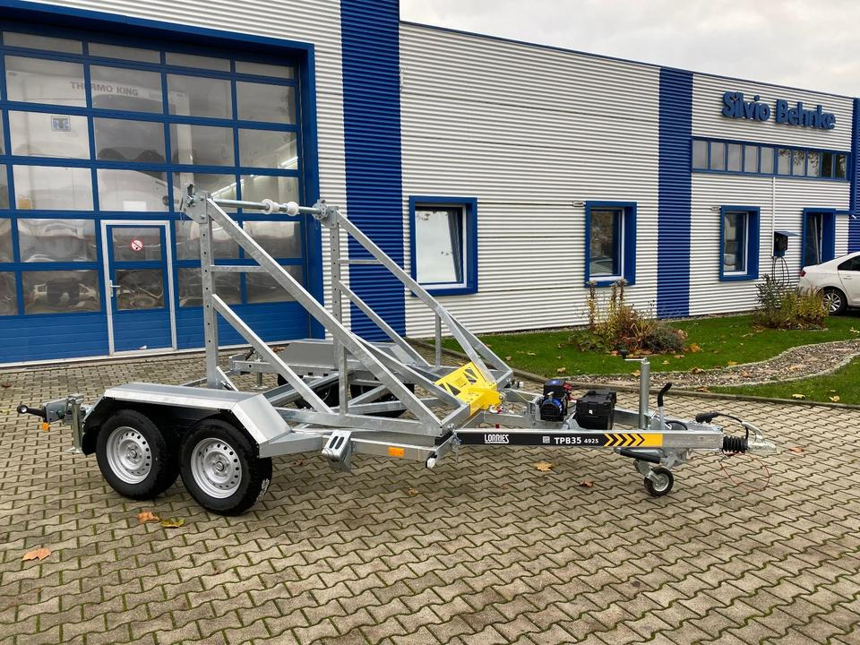 Lorries Kabeltrommel-Anhänger 3500KG mit E-Winde *INKL.19% MWST.*Kabelanhänger Sofort Verfügbar! - Kabelhenger: bilde 1 Lorries Kabeltrommel-Anhänger 3500KG mit E-Winde *INKL.19% MWST.*Kabelanhänger Sofort Verfügbar! - Kabelhenger: bilde 1