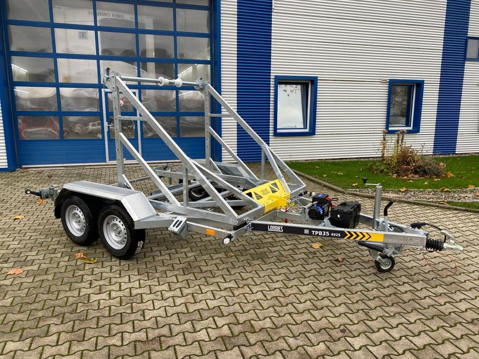 Lorries Kabeltrommel-Anhänger 3500KG mit E-Winde *INKL.19% MWST.*Kabelanhänger Sofort Verfügbar! - Kabelhenger: bilde 3 Lorries Kabeltrommel-Anhänger 3500KG mit E-Winde *INKL.19% MWST.*Kabelanhänger Sofort Verfügbar! - Kabelhenger: bilde 3