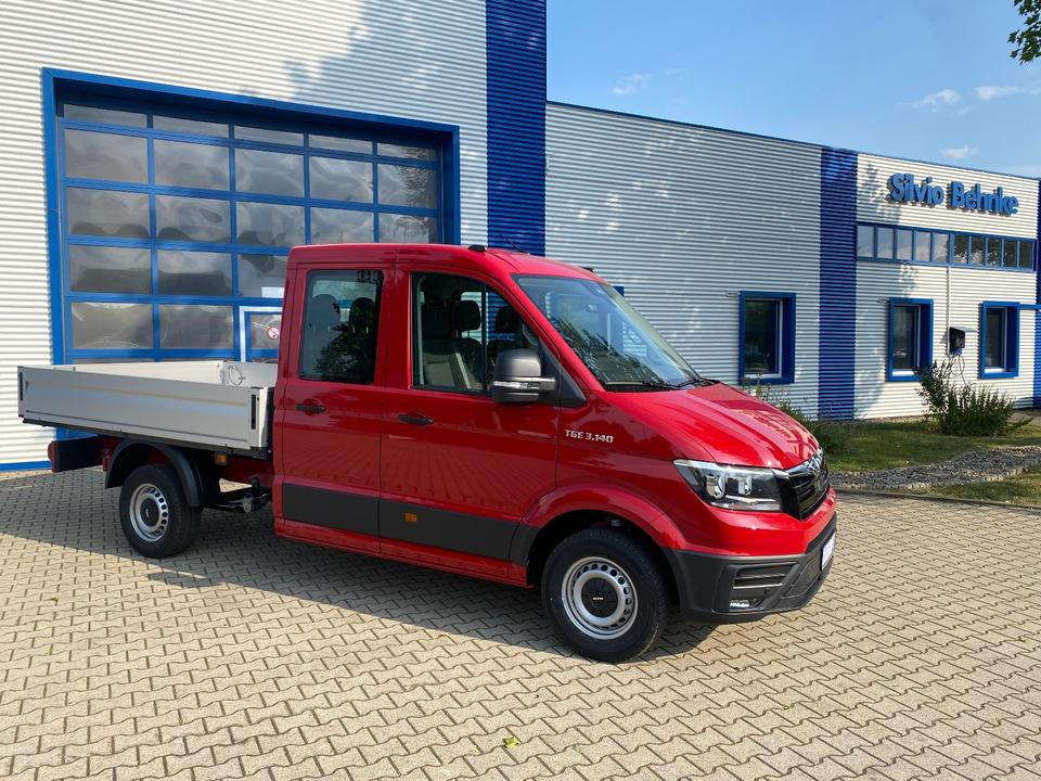MAN TGE 3.140 Doka Pritsche Next Level *TEMPO*KLIMA*CAM*AHK*APP*PDC*INKL.19% MWST*SOFORT!* - Varebil med plan, Varebil med dobbelt førerhus: bilde 2 MAN TGE 3.140 Doka Pritsche Next Level *TEMPO*KLIMA*CAM*AHK*APP*PDC*INKL.19% MWST*SOFORT!* - Varebil med plan, Varebil med dobbelt førerhus: bilde 2