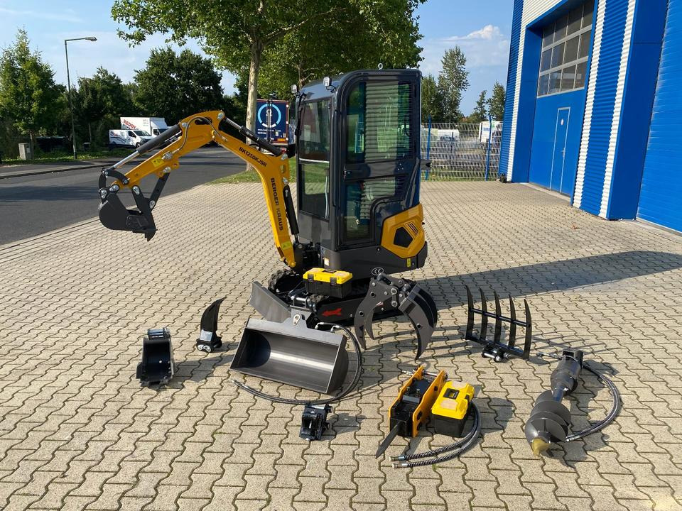 Minibagger BK1250KJSR inkl. großem Zubehörpaket *INKL.19% MWST*BERGER KRAUS*KUBOTA* VERSTELLFAHRWERK*SOFORT!* - Minigraver: bilde 2 Minibagger BK1250KJSR inkl. großem Zubehörpaket *INKL.19% MWST*BERGER KRAUS*KUBOTA* VERSTELLFAHRWERK*SOFORT!* - Minigraver: bilde 2