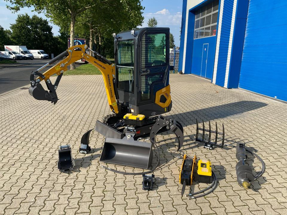 Minibagger BK1250KJSR inkl. großem Zubehörpaket *INKL.19% MWST*BERGER KRAUS*KUBOTA* VERSTELLFAHRWERK*SOFORT!* - Minigraver: bilde 1 Minibagger BK1250KJSR inkl. großem Zubehörpaket *INKL.19% MWST*BERGER KRAUS*KUBOTA* VERSTELLFAHRWERK*SOFORT!* - Minigraver: bilde 1