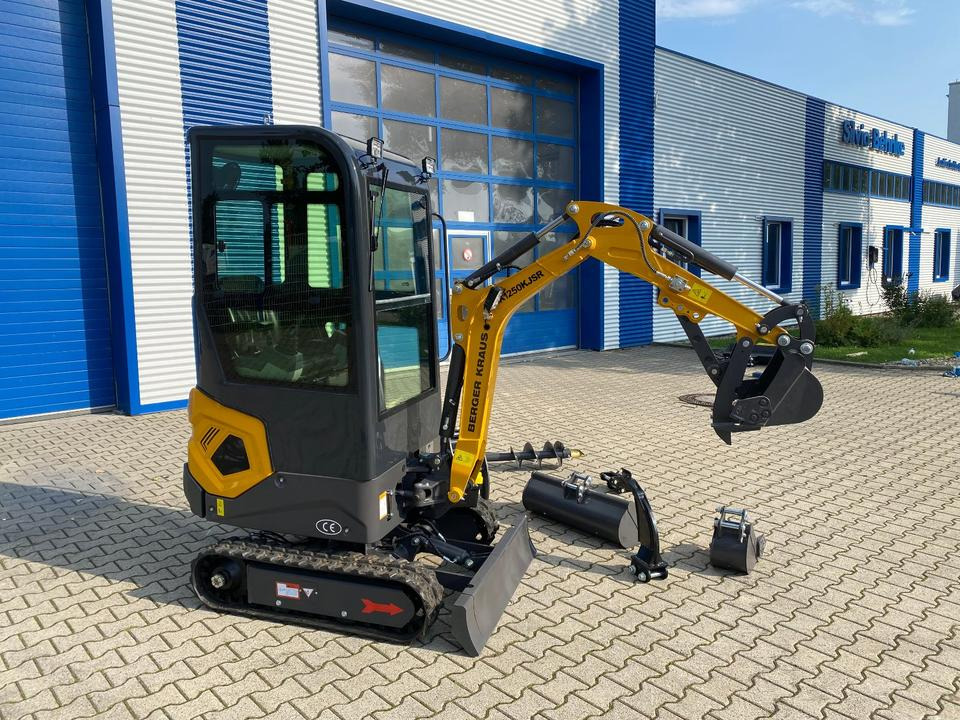 Minigraver Minibagger BK1250KJSR inkl. kleinem Zubehörpaket *INKL.19% MWST*BERGER KRAUS*KUBOTA* VERSTELLFAHRWERK*SOFORT!*: bilde 8