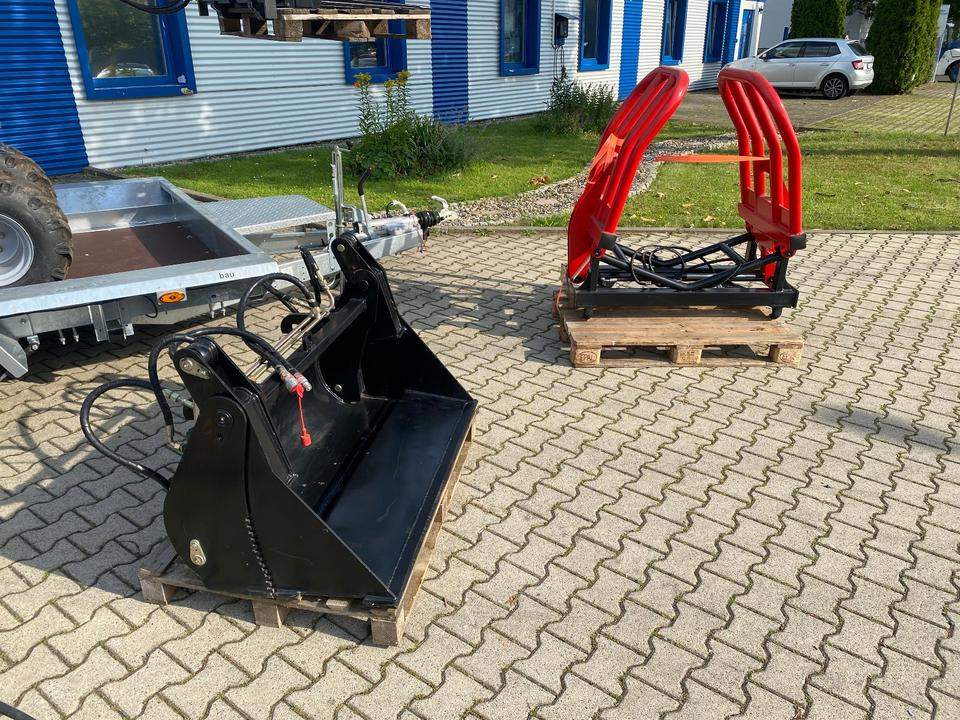 Minigraver, Tilhenger Radlader/Hoflader BK906 inkl. Tieflader und großem Zubehörpaket *INKL.19% MWST*BERGER KRAUS*PERKINS*CE*SOFORT!*: bilde 8