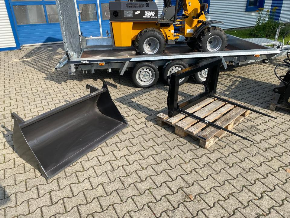 Minigraver, Tilhenger Radlader/Hoflader BK906 inkl. Tieflader und großem Zubehörpaket *INKL.19% MWST*BERGER KRAUS*PERKINS*CE*SOFORT!*: bilde 7