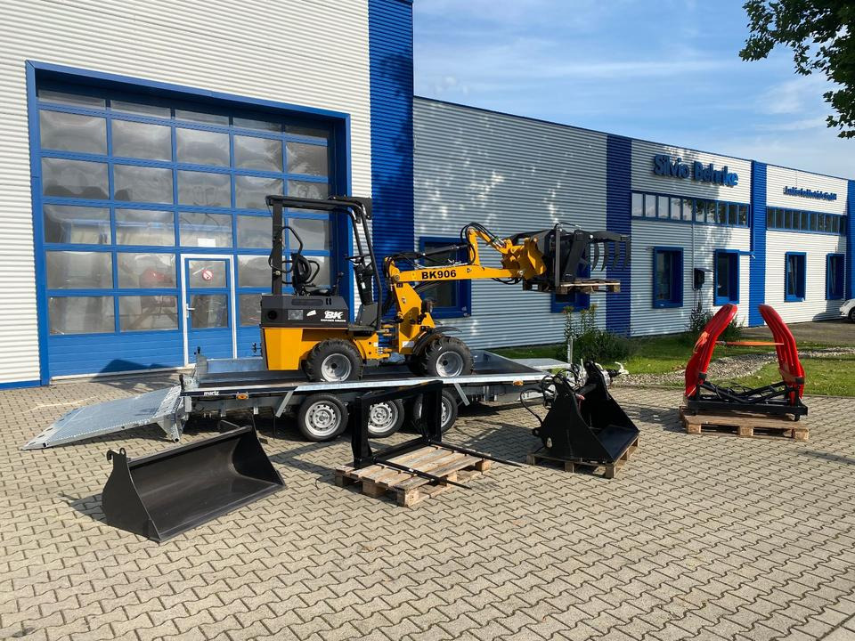 Minigraver, Tilhenger Radlader/Hoflader BK906 inkl. Tieflader und großem Zubehörpaket *INKL.19% MWST*BERGER KRAUS*PERKINS*CE*SOFORT!*: bilde 11