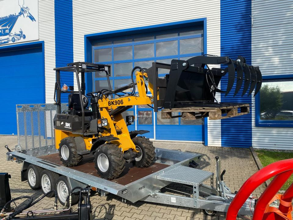 Minigraver, Tilhenger Radlader/Hoflader BK906 inkl. Tieflader und großem Zubehörpaket *INKL.19% MWST*BERGER KRAUS*PERKINS*CE*SOFORT!*: bilde 6