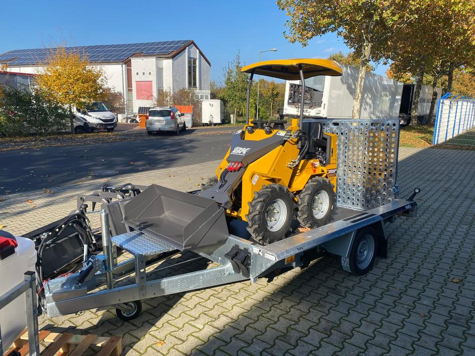 Radlader/Mini-Radlader BK360SW inkl. Tieflader und großem Zubehör *INKL.19% MWST*BERGER KRAUS*B&S MOTOR*SOFORT!* - Minilaster, Tilhenger: bilde 5 Radlader/Mini-Radlader BK360SW inkl. Tieflader und großem Zubehör *INKL.19% MWST*BERGER KRAUS*B&S MOTOR*SOFORT!* - Minilaster, Tilhenger: bilde 5