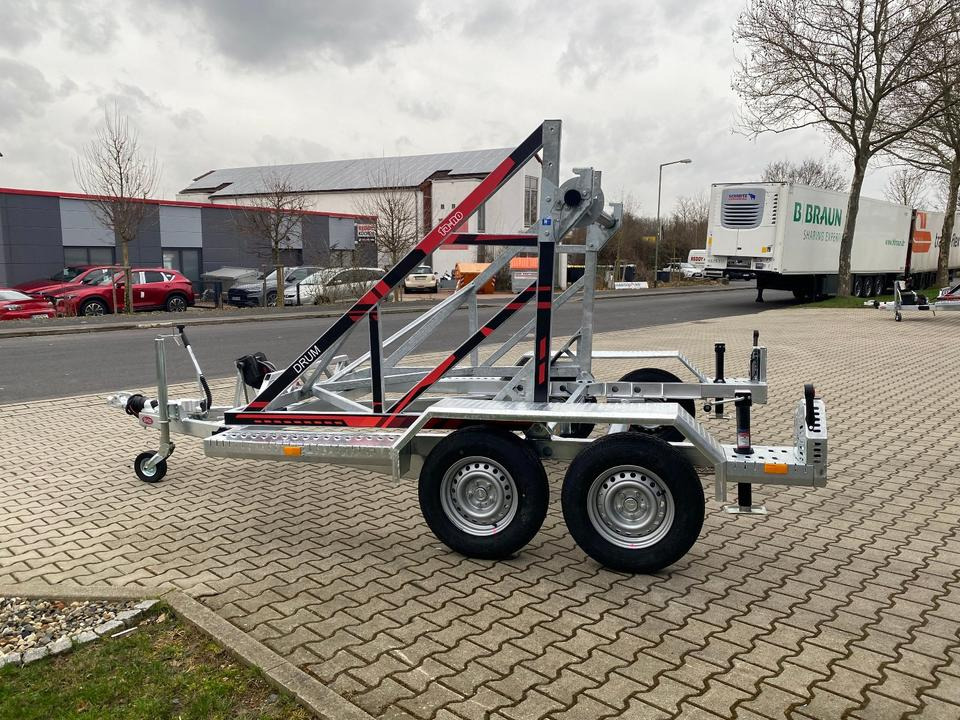 Vermietung / Kabelanhänger 3500KG / Nutzlast 2766KG / Kabeltrommel-Anhänger / Glasfaser/ 1 Woche - Kabelhenger: bilde 4 Vermietung / Kabelanhänger 3500KG / Nutzlast 2766KG / Kabeltrommel-Anhänger / Glasfaser/ 1 Woche - Kabelhenger: bilde 4