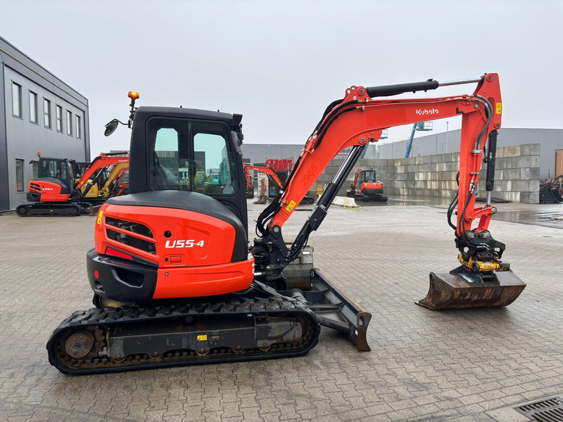 Minigraver Kubota U55 - 4 **Engcon Rototilt**: bilde 6