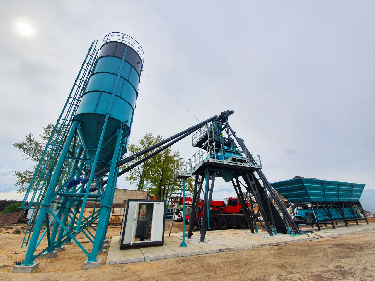 Constmach 100 m³/h Compact Concrete Batching Plant - Betongfabrikk: bilde 3 Constmach 100 m³/h Compact Concrete Batching Plant - Betongfabrikk: bilde 3