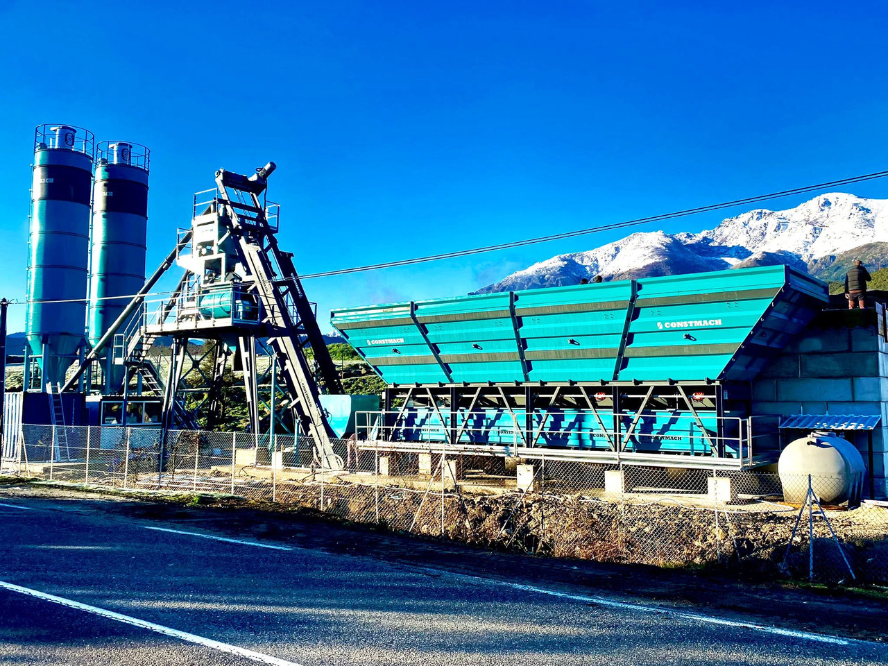 Constmach 100 m³/h Compact Concrete Batching Plant - Betongfabrikk: bilde 1 Constmach 100 m³/h Compact Concrete Batching Plant - Betongfabrikk: bilde 1