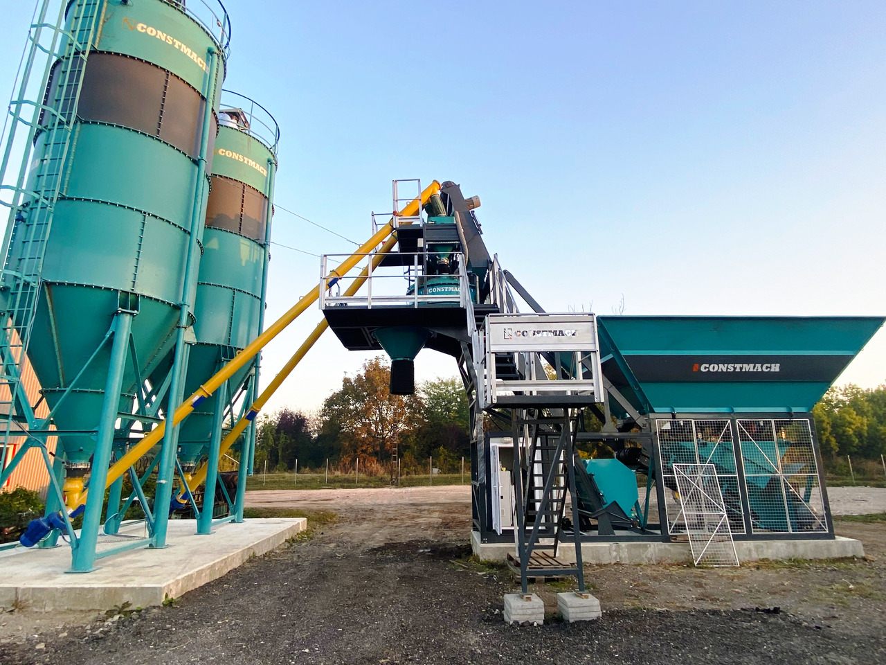 Constmach 30 m³/h Compact Concrete Batching Plant - Betongfabrikk: bilde 1 Constmach 30 m³/h Compact Concrete Batching Plant - Betongfabrikk: bilde 1
