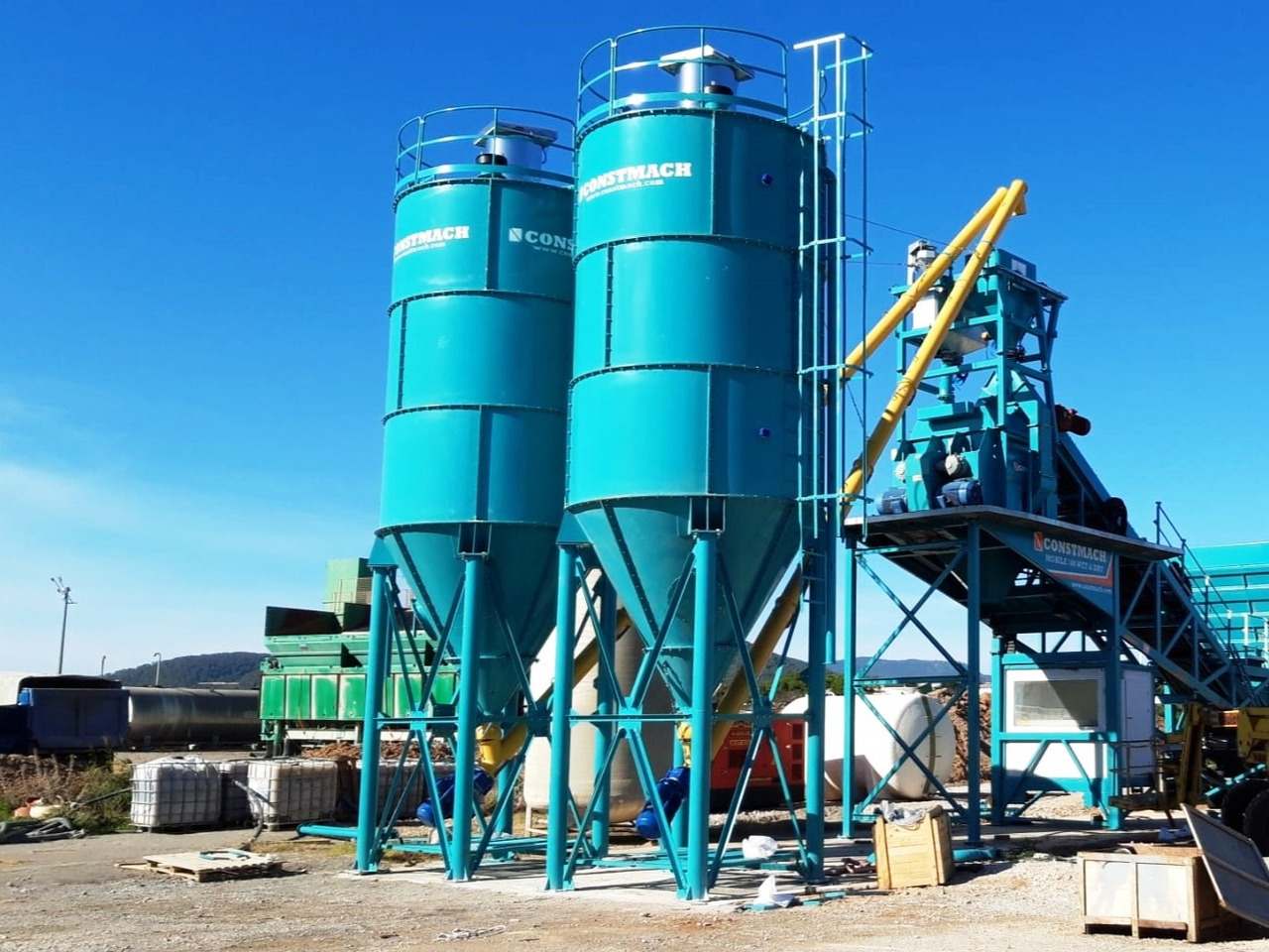 Constmach 50 Ton Capacity Cement Silo - Sementsilo: bilde 1 Constmach 50 Ton Capacity Cement Silo - Sementsilo: bilde 1