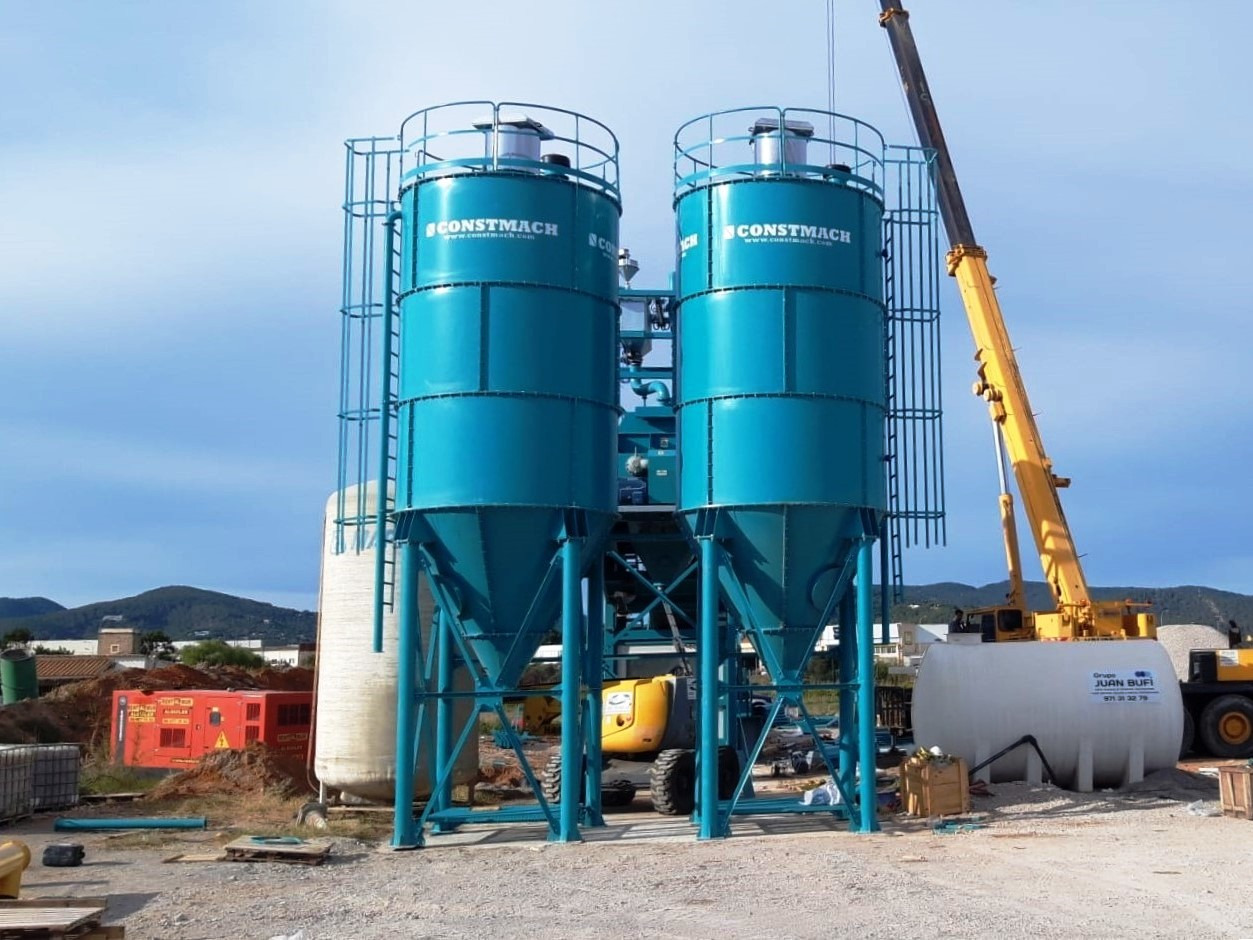 Constmach 50 Ton Capacity Cement Silo - Sementsilo: bilde 2 Constmach 50 Ton Capacity Cement Silo - Sementsilo: bilde 2