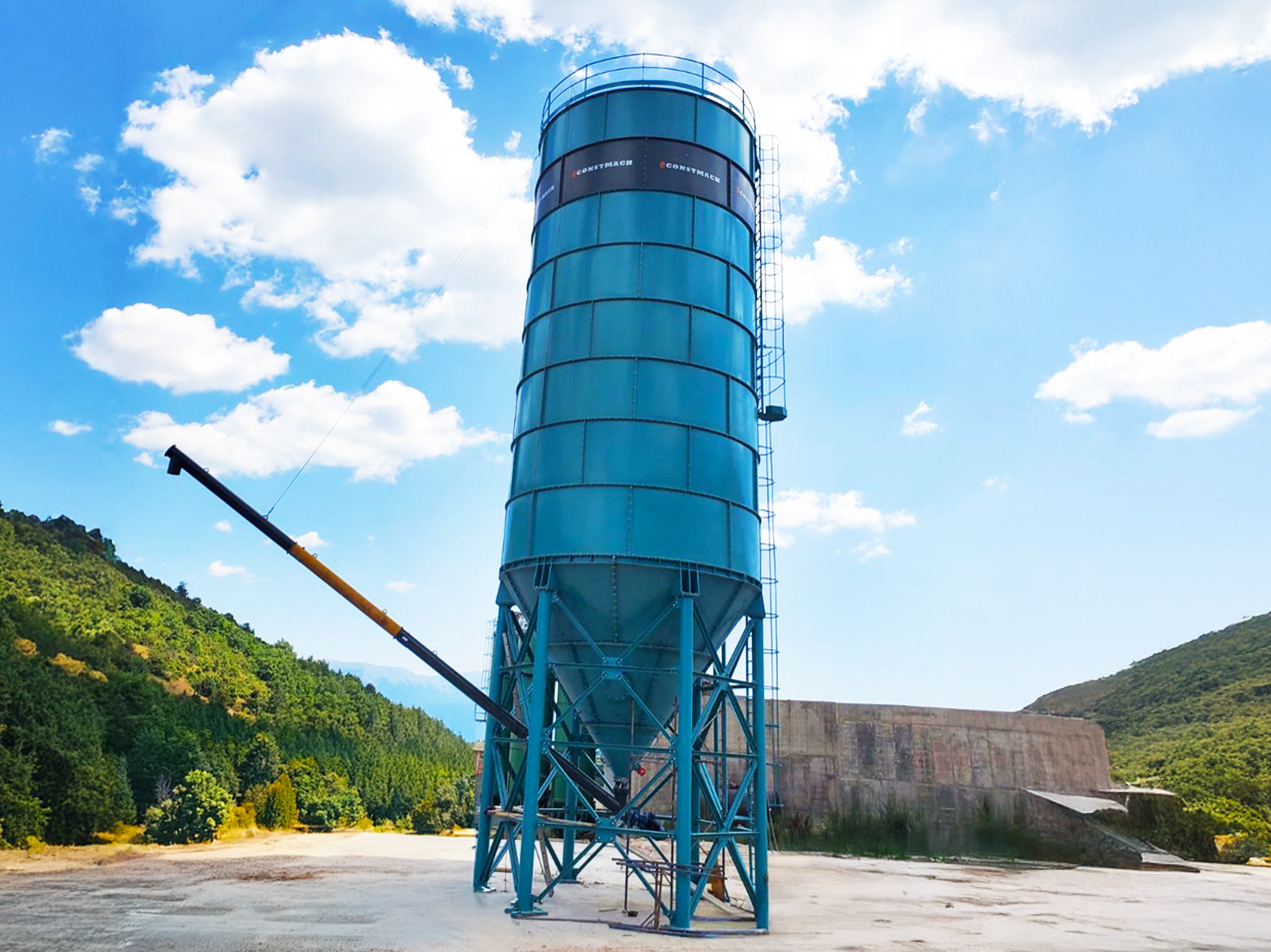 Constmach 500 Ton Capacity Cement Silo - Sementsilo: bilde 1 Constmach 500 Ton Capacity Cement Silo - Sementsilo: bilde 1