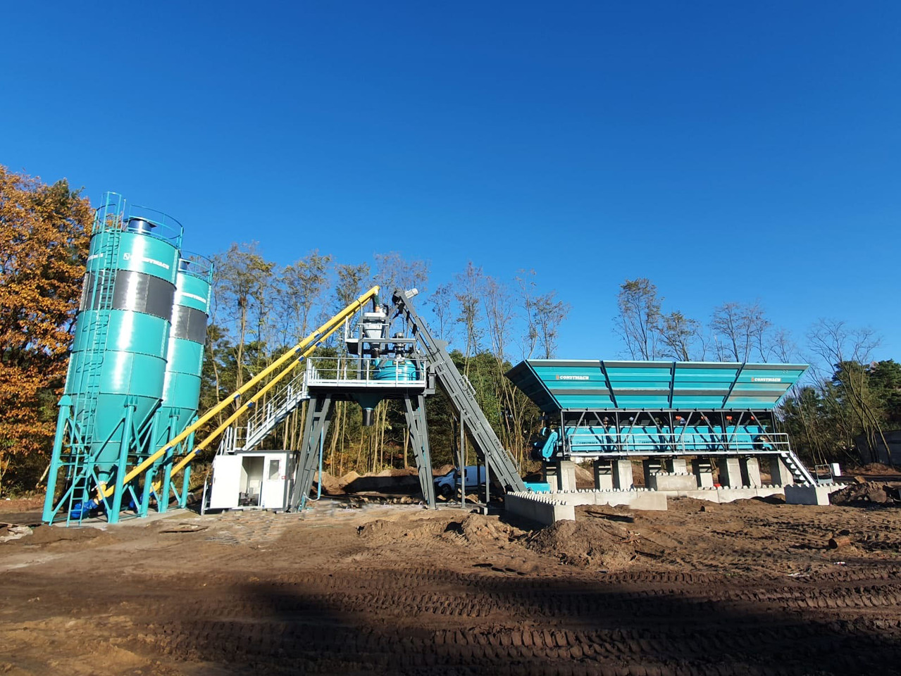 Constmach 60 m³/h Compact Concrete Batching Plant - Betongfabrikk: bilde 2 Constmach 60 m³/h Compact Concrete Batching Plant - Betongfabrikk: bilde 2