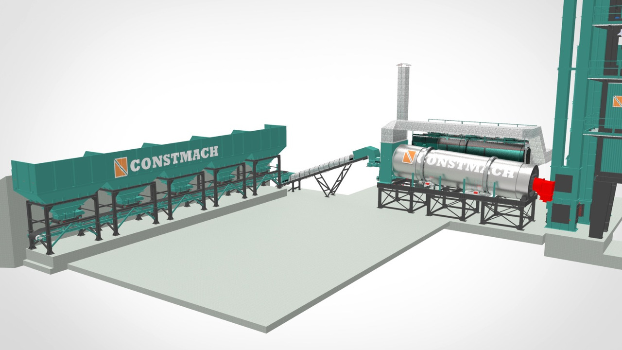 Constmach Centrale D'asphalte Stationnaire Livrée en Stock Garantie 2 ans - Asfaltverk: bilde 5 Constmach Centrale D'asphalte Stationnaire Livrée en Stock Garantie 2 ans - Asfaltverk: bilde 5