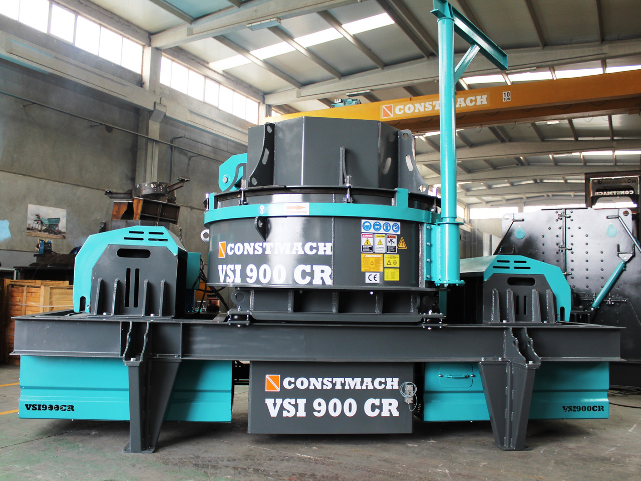 Constmach Concasseur à Percussion à Axe Vertical d'une Capacité de 65 à 400 T/H - Slagknuser: bilde 4 Constmach Concasseur à Percussion à Axe Vertical d'une Capacité de 65 à 400 T/H - Slagknuser: bilde 4