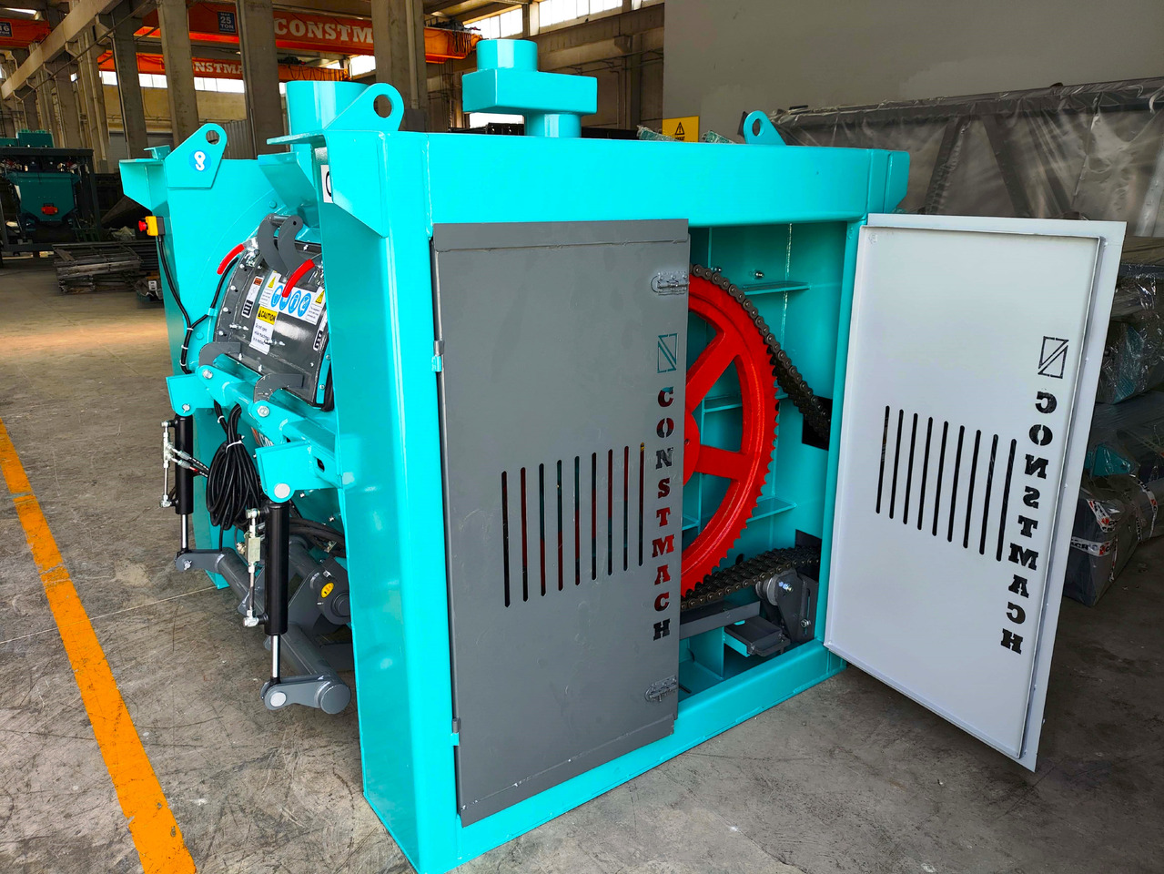 Constmach Mélangeur à Béton à Arbre Unique ( Mélangeur à Palettes ) - Betongblander: bilde 2 Constmach Mélangeur à Béton à Arbre Unique ( Mélangeur à Palettes ) - Betongblander: bilde 2