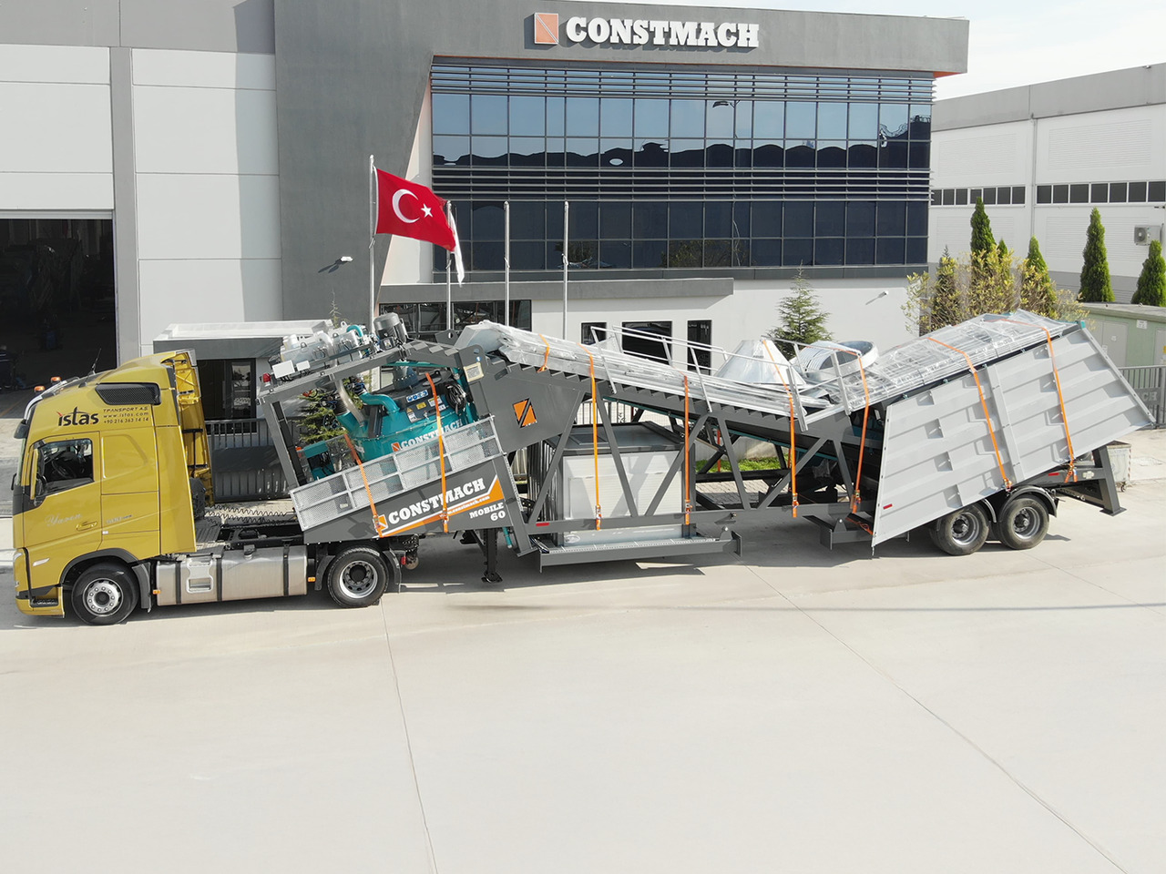 Constmach Mobile Betonmischanlage mit 60 m³/h - Betongfabrikk: bilde 5 Constmach Mobile Betonmischanlage mit 60 m³/h - Betongfabrikk: bilde 5