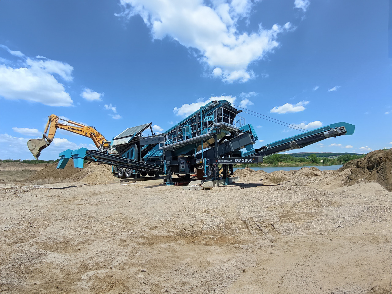 Constmach Mobile Sand And Gravel Washing And Screening Plant - Sikteverk: bilde 2 Constmach Mobile Sand And Gravel Washing And Screening Plant - Sikteverk: bilde 2