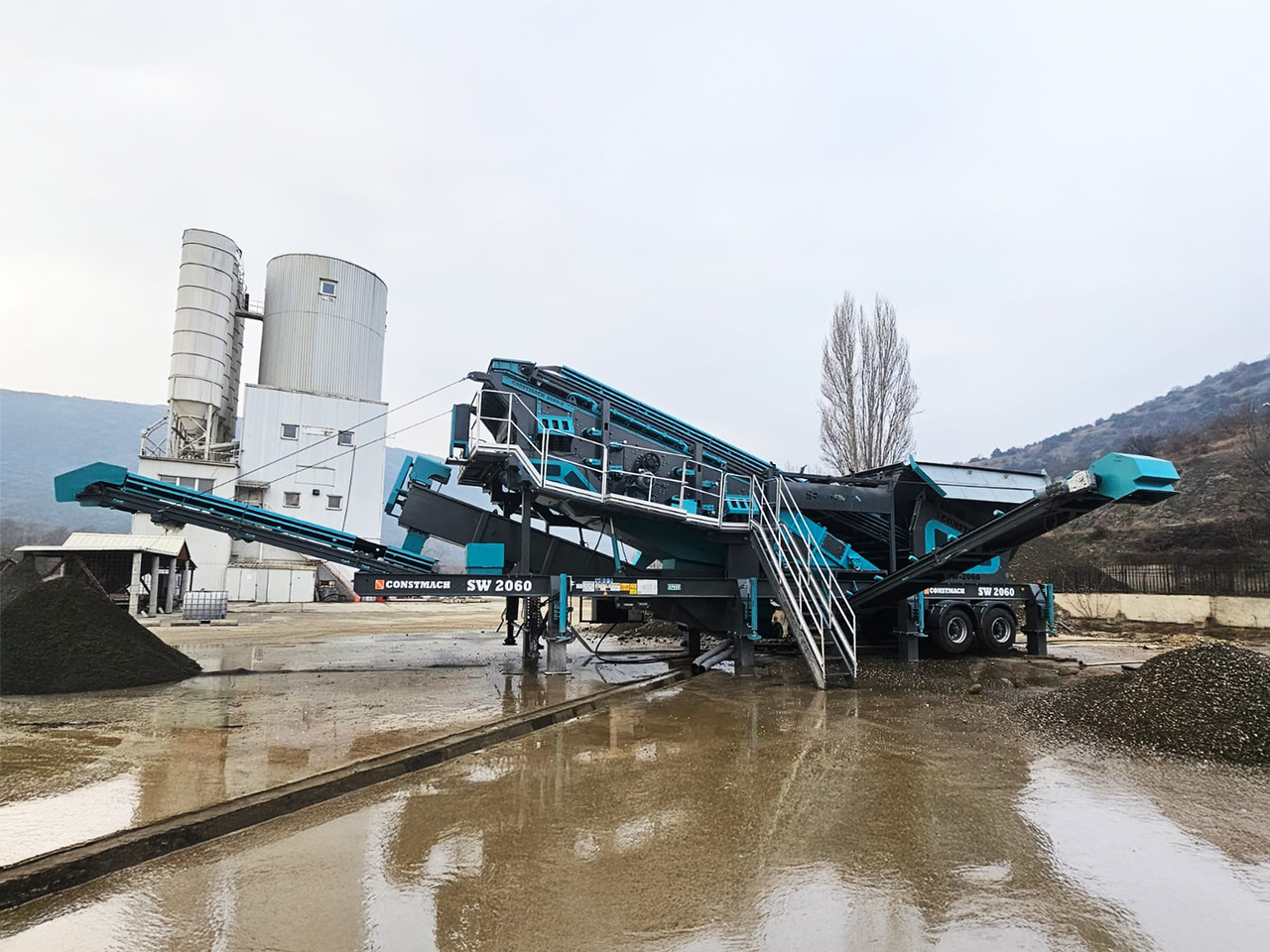 Constmach Mobile Sand And Gravel Washing And Screening Plant - Sikteverk: bilde 5 Constmach Mobile Sand And Gravel Washing And Screening Plant - Sikteverk: bilde 5