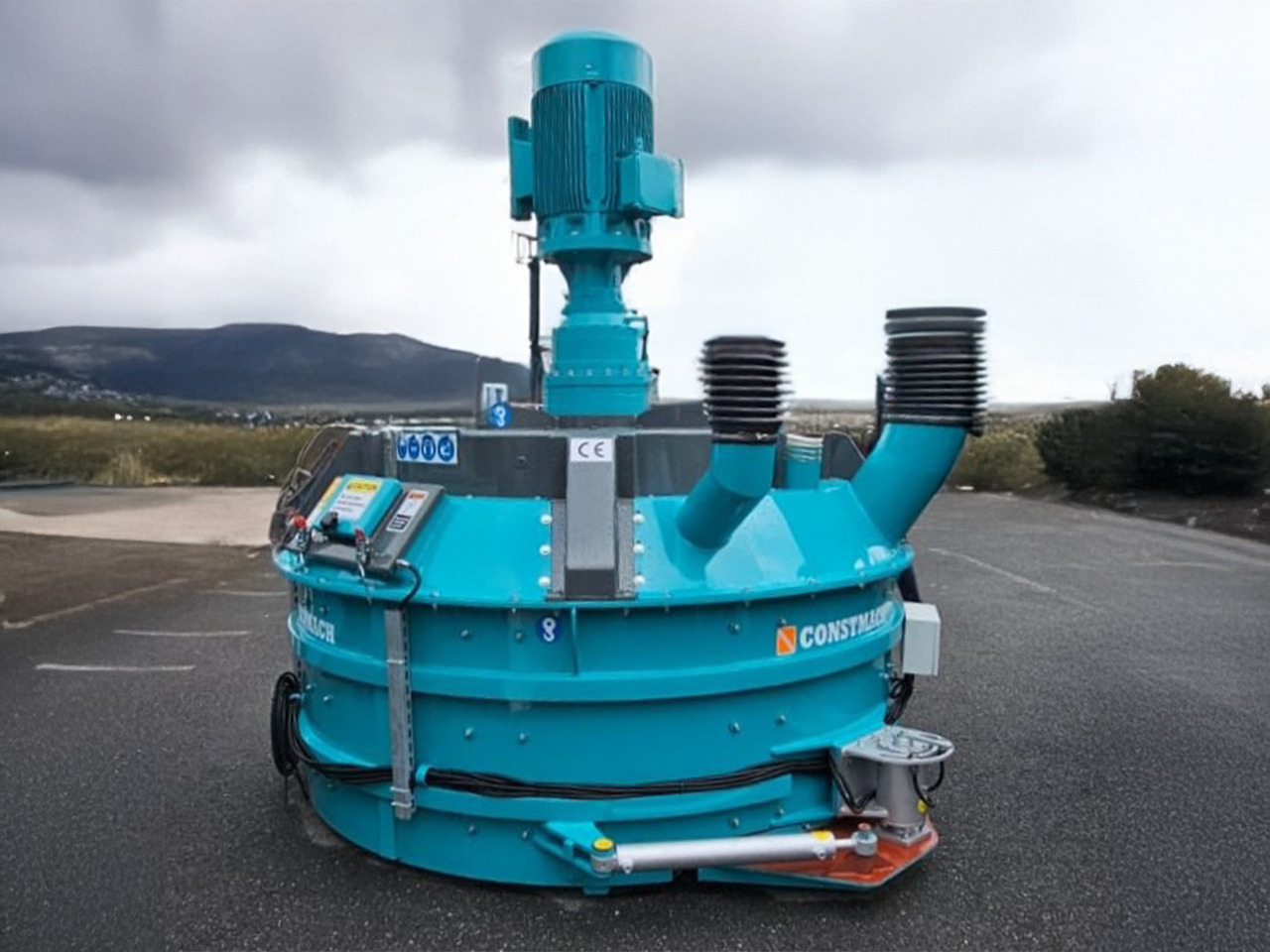 Constmach Planeten-Betonmischer (Paddelmischer) - Betongblander: bilde 1 Constmach Planeten-Betonmischer (Paddelmischer) - Betongblander: bilde 1