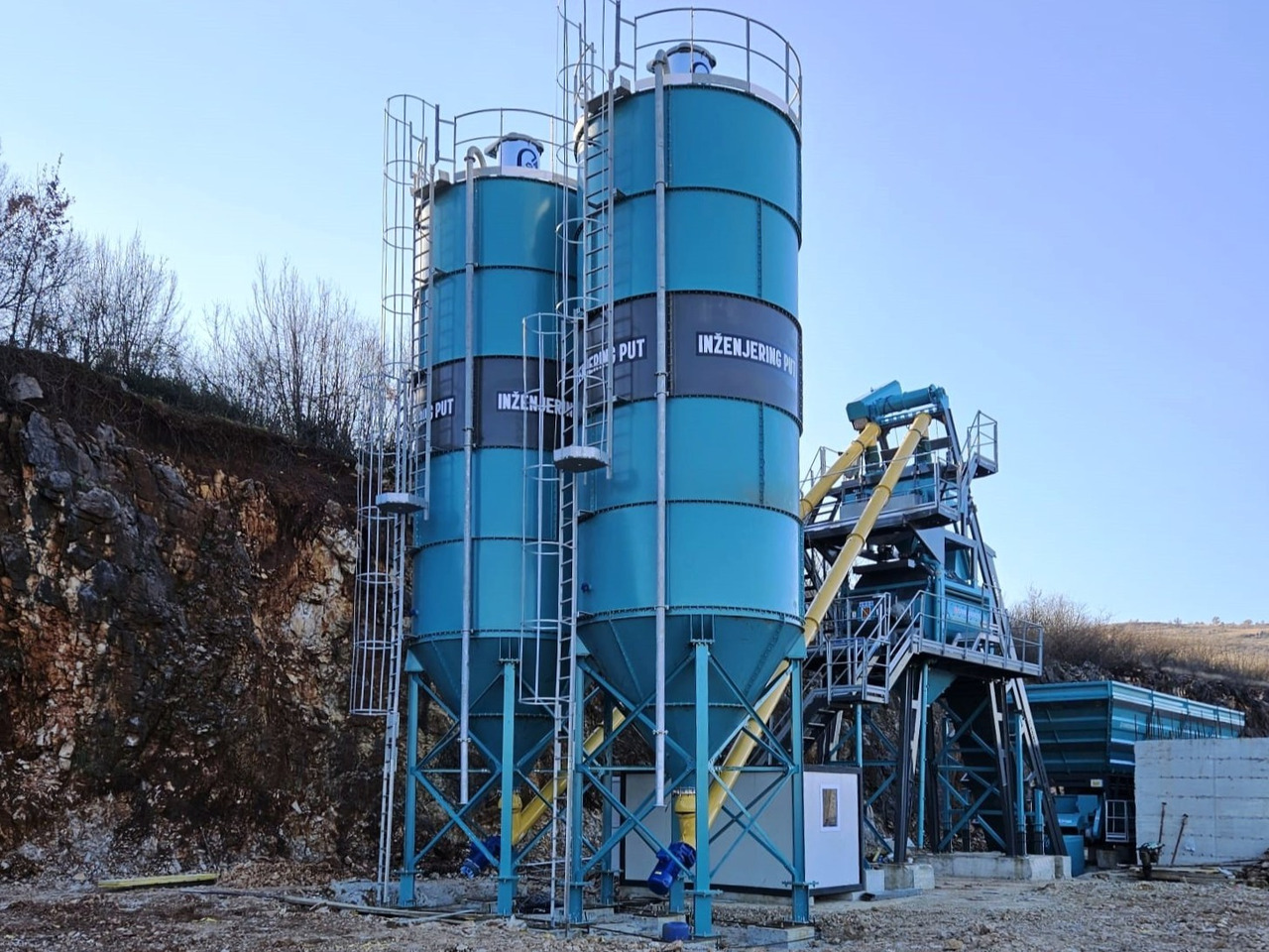 Constmach Silo à Ciment d'une Capacité de 75 Tonnes - Sementsilo: bilde 1 Constmach Silo à Ciment d'une Capacité de 75 Tonnes - Sementsilo: bilde 1