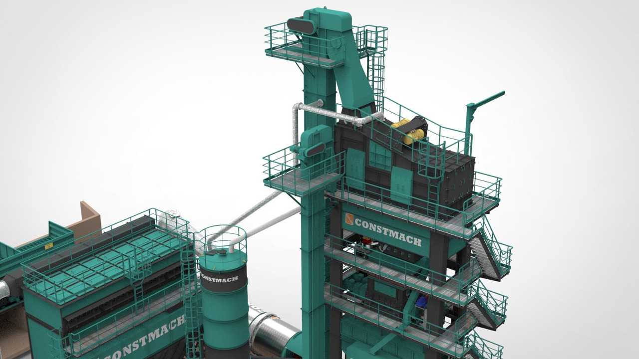 Constmach Stationary Asphalt Plant Delivered in Stock 2 Year Warranty - Asfaltverk: bilde 4 Constmach Stationary Asphalt Plant Delivered in Stock 2 Year Warranty - Asfaltverk: bilde 4